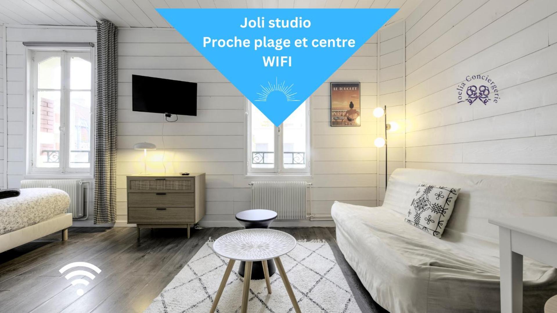 Joli Studio Plein Centre Proche Plage Avec Wi-Fi Le Touquet Eksteriør billede